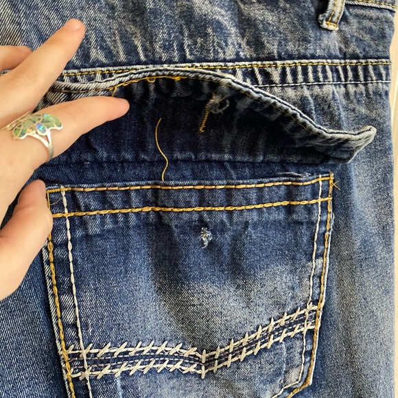 GS115 Jeans Gs Gs15 Mercer Slim Fit Mens 44distressed And